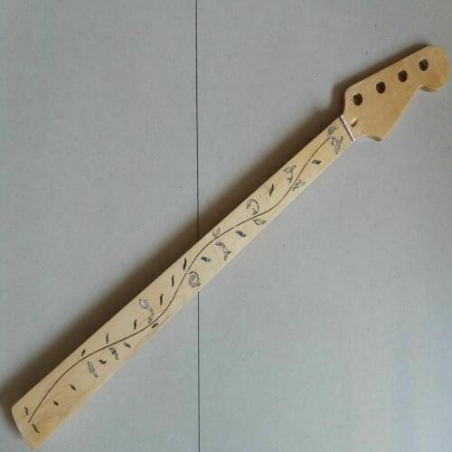 Personality Fretless Maple Wood 24 Fret For Electric Bass Neck Parts