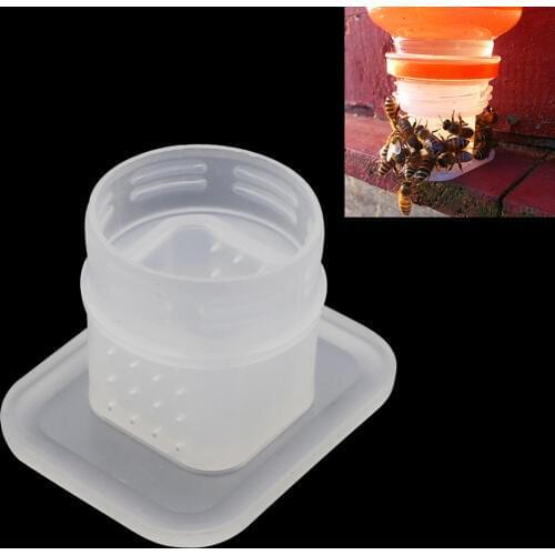 Bee Feeder Drinking Fountain Bee Queen Bee Drinking Water Equipment Easy Installation for Cola bottle Beekeeping Tools 3 Pcs