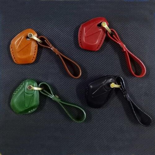 Genuine Leather Keys for Kawasaki Z1000 Z1000SX ZX-14R GTR1400 Versys 650 ER6N Accessories Z 1000 SX Keychains Cover Hand Made
