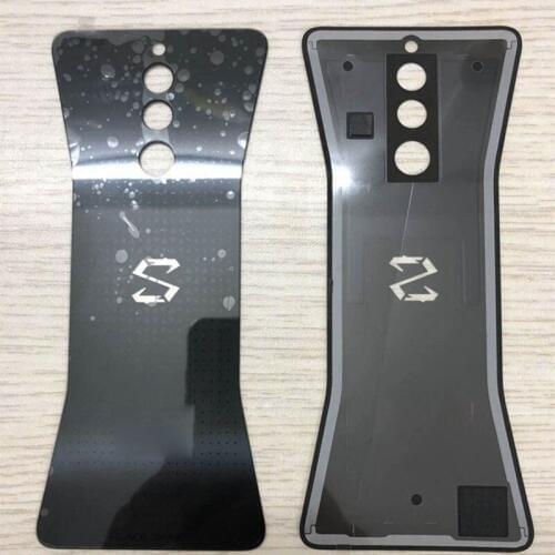 100% New back Housing glass battery back cover outside shell cover glass For for Xiaomi Black Shark Helo