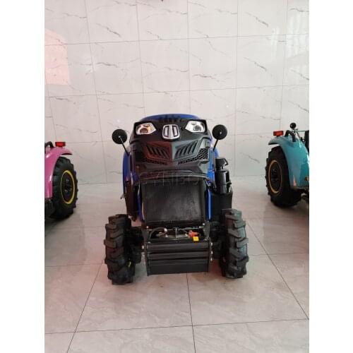 New Greenhouse Tractor Hydraulic Farm Tractor 4WD 50HP Agriculture Machinery Garden Tractor SYNBON