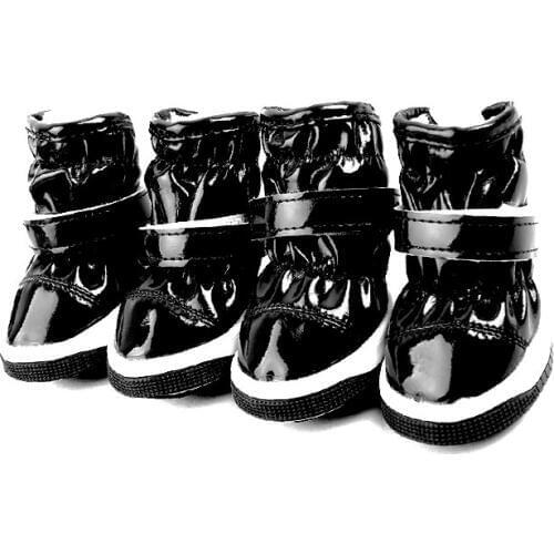 Dog Shoes Teddy Bichon Dog Chihuahau Bulldog Puppy Shoes Non-slip Autumn And Winter Dog Feet Warm Winter Cotton Shoes