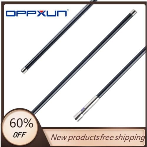 OPPXUN 2020 New 144/430MHz NL-350 PL259 Dual Band Fiber Glass Aerial High Gain Antenna AZ-1249