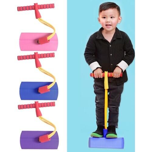 Pogo Stick Jumping Shoes Kangaroo Jumper Foam Stick Outside Outdoor Toys Sport Indoor Games For Kids Children Fitness Equipment