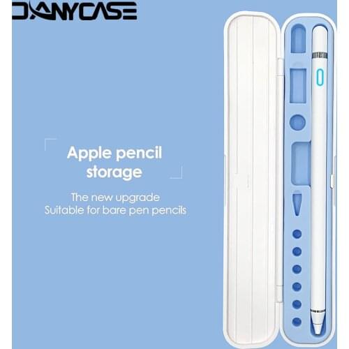 Portable Pencil Holder Case For Apple Pencil Storage Box Hard Cover For Stylus Pencil Apple Pencil accessories