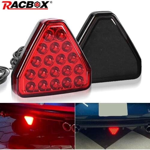 Car Warning Pilot Brake light LED Tail Signal Lamp Car Brake Parking Lamp Signal Warning Flash Lamps Universal Car styling