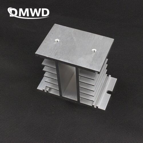SSR soild state relay radiator radiator fin other spare parts 80*50*100mm big Dissipate heat Sink