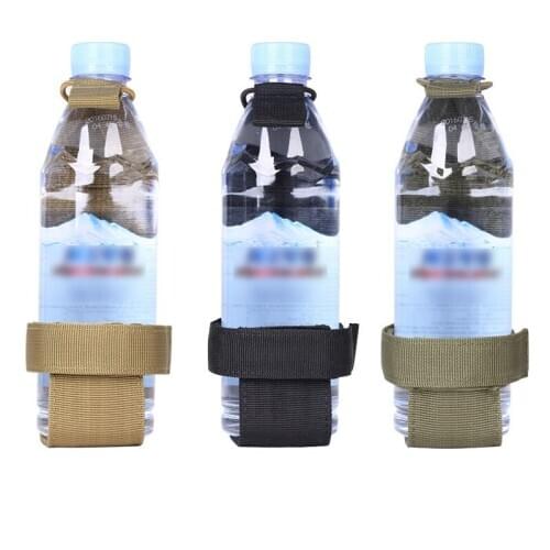Military Tactical Molle Water Bottle Holder Canteen Kettle Belt Carrier Pouch Outdoor Travel Hiking Camping Hunting Water Bag