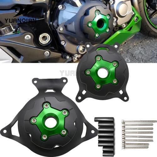 Motorcycle Accessories Engine Stator Cover Engine Guard Protection Side Shield Protector For KAWASAKI Z750 2007-2012 Z800 13-16