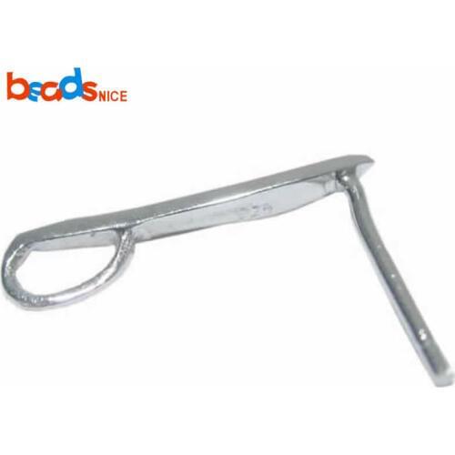 Bedasnice 925 Sterling Silver Stud Earring Findings French Wires Components Diy Earring Making 27907