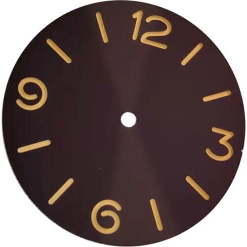 Watch Dial for ETA 6497 6498 Watch Movement Repair Part Replacement 39MM Sandwich Sterile Watch Dial