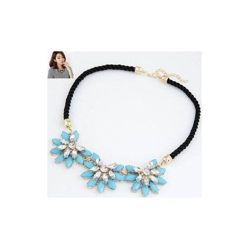 Collarbone chainPopular fashion women holiday wind restoring ancient sunflower necklace clavicle Chain Choker Bib Statement