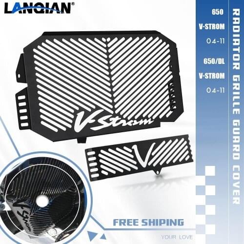 For Suzuki ​V-STORM 650 2004-2011 New Motorcycle Radiator Grille Guard Cover For Suzuki DL650 V-Strom 2004-2011 Accessories