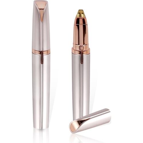 Electric Eyebrow Epilator Precision Eyebrow Razor Hair Facial Remover Epilator Portable Mini Eyebrow Trimmer Pen Eye Brow Shaper