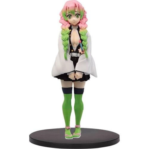 Model Figurine 2021 Demon Anime Slayer Kimetsu No Yaiba Kanroji Mitsuri Figures PVC Model Toys
