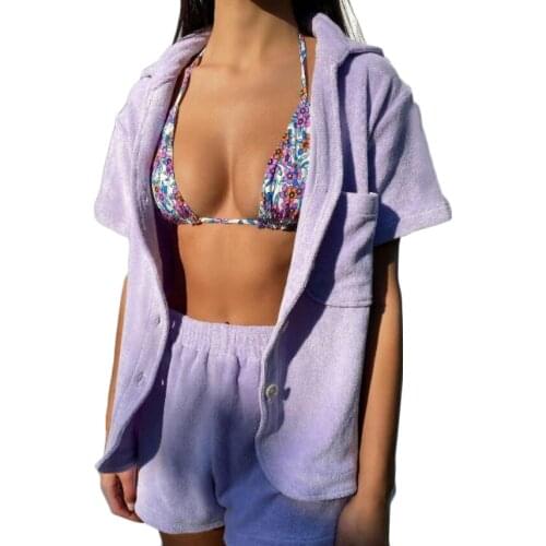 Fleece Casual Wear Two Pieces Set Women Home Outfit Solid Clothing Sets 5 Colors Comforatble Summer Clothes Female Tracksuits