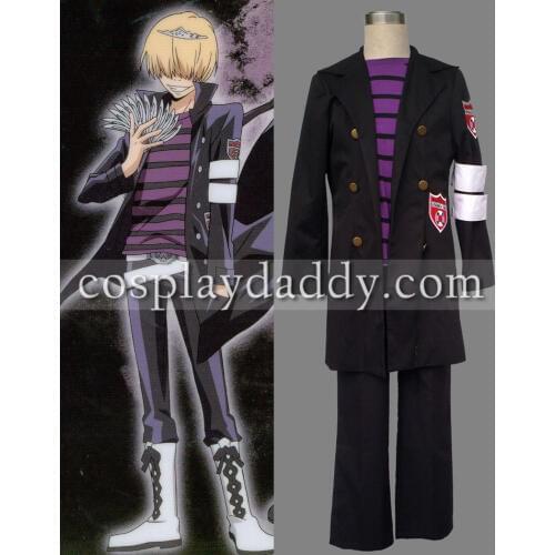 Katekyo Hitman Reborn Cosplay Costume -Belphegor Outfit