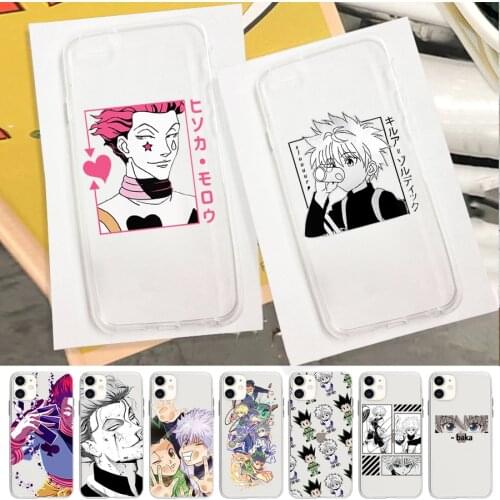 Cute Hunter X Hunter HXH Anime Phone Case for iPhone 11 12 pro XS MAX 8 7 6 6S Plus X 5S SE 2020 XR case