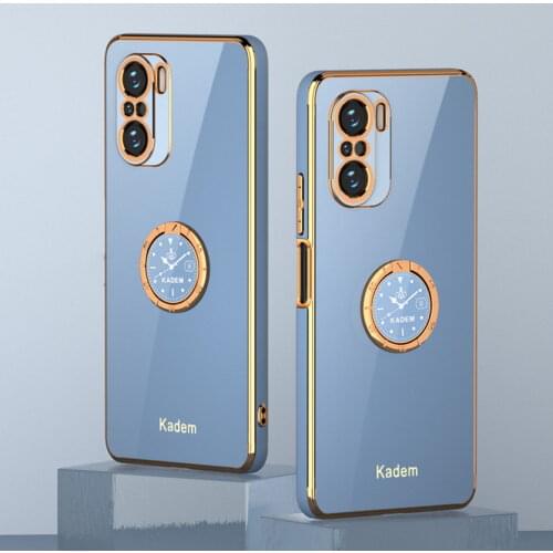 Soft Pretty Case for POCO F3 case POCO F3 Soft Ring Holder Camera Protect Cover for Xiaomi Redmi K40 Pro Fundas