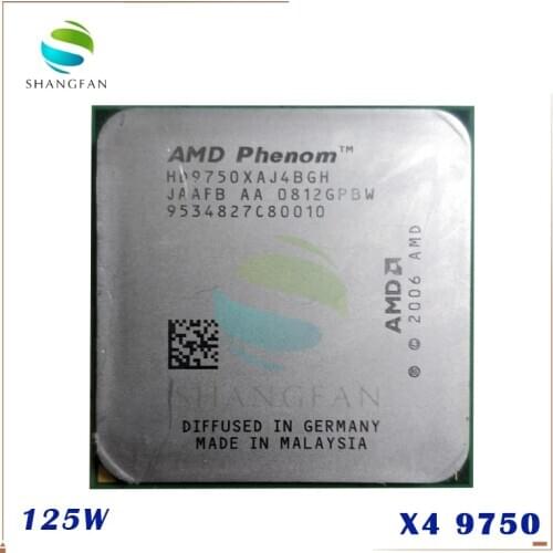 AMD Phenom X4 9750 2.4 GHz Quad-Core CPU Processor HD9750XAJ4BGH Socket AM2