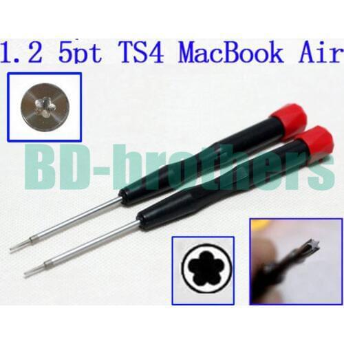 6150# CRV Black 3.0 x 143mm 1.2 Pentalobe Pentacle Pentagram Pentaloha Screwdriver Screwdrivers for Computer Repair 1000pcs/lot