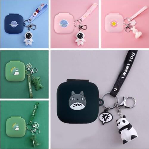 For Samsung Galaxy Buds Live /PRO Case Cartoon Animals Silicone Wireless Bluetooth Earphones Protective Cover Budspro