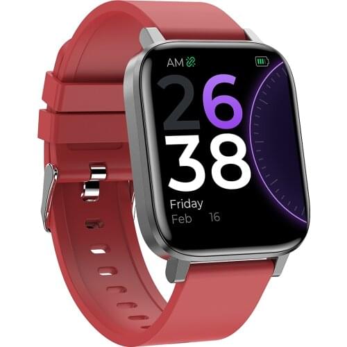 F60 Smart Watch Men 1.7inch Full Touch IP68 Body Temperature Heart Rate Monitor Fitness Tracker Women Smartwatch VS Y20 P8 W46