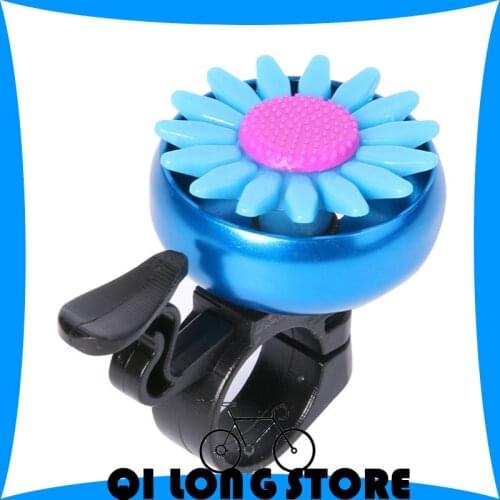 Bicycle Bell Aluminum Chrysanthemum Bell 19g 22mm Sunflower Bell Mountain bike bells road folding bikes riding accessories horn