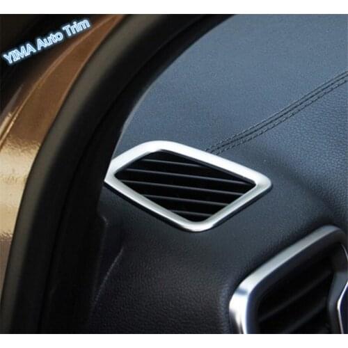 Lapetus Interior For KIA Sportage 2016 2017 2018 2019 2020 ABS Front Side Head Air Conditioning AC Outlet Vent Cover Trim