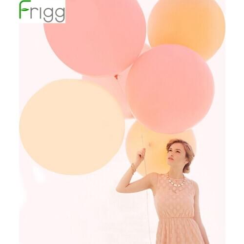 Frigg 90cm Jumbo Heart Air Balloons Wedding Car Decorations Giant Latex Balloon Birthday Party Photo Prop Decor Supplies