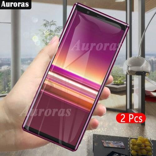 Auroras For Sony Xperia 1 III Screen Protector Tempered Glass Film For Xperia 10 III 5III 9D Full Cover Screen Film