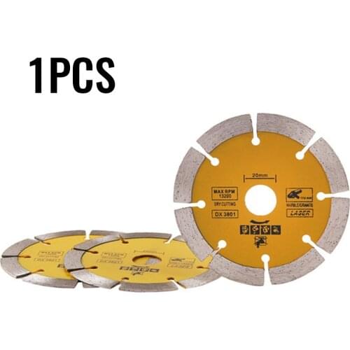 1pc/2pcs 110mm Diamond Saw Blade Cutting Disc Wheel For Concrete Marble Tile Stone For Angle Grinder Cutting Machine