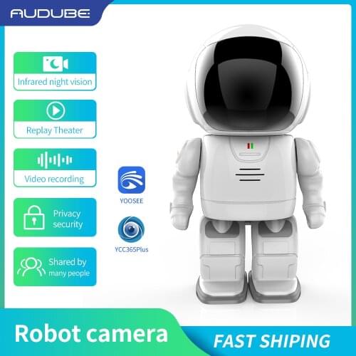 1080P Astronaut Robot Camera IP Wifi Wireless P2P Security Surveillance Night Vision Infrared Home Security Robot Baby Monitor