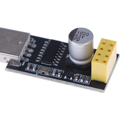 ESP01 Programmer Adapter UART GPIO0 ESP-01 Adaptaterr ESP8266 CH340G USB to ESP8266 Serial Wireless Wifi Developent Board Module