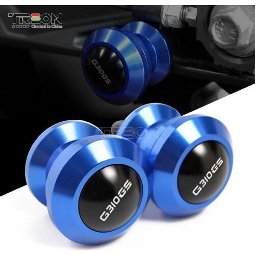 Motorcycle CNC Aluminum Swingarm Spools slider For BMW G310GS G 310GS G310R 2017 2018 stand Screws accessories