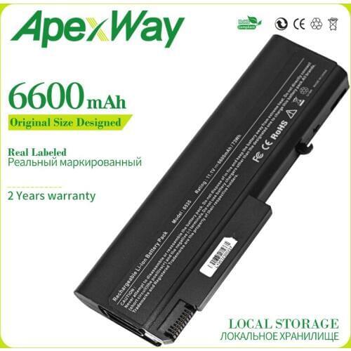ApexWay 9 cells laptop battery for Hp EliteBook 6930p 8440p 8440w 6540b 6545b 6550b 6555b 6440b 6445b 6450b AT908AA AU213AA