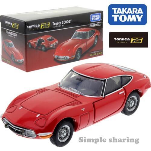 Takara Tomy Tomica Premium RS Toyato 2000GT Red Scale 1/43 Car Hot Pop Kids Toys Motor Vehicle Diecast Metal Model New