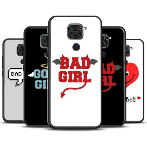 Good Bad Girl Best Friend Cover For Xiaomi Redmi Note 9 Pro 7 8 8T 9S Note 10 Pro Phone Case For Redmi K40 9A 9C 9T