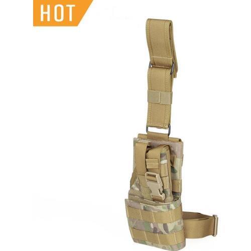 Nice color Adjustable Drop Leg Holster Tactical Military Airsoft Pistol Gun Holster gun hunting gz70075