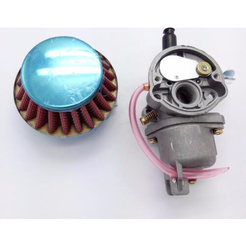 New Carburetor Carb & Air Filter Stack For 47cc 49cc Mini Moto ATV Dirt Pocket Bike