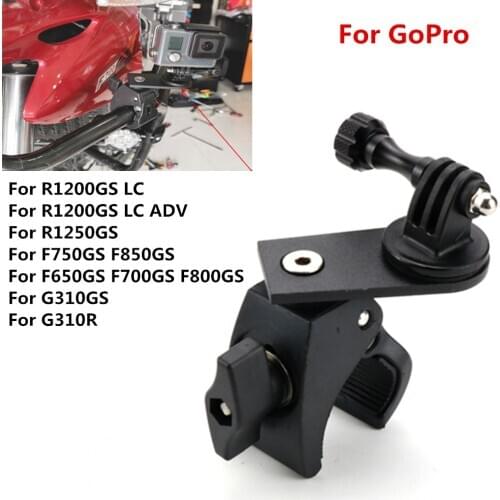 FOR GoPro Motorcycle Camera Mount Bracket Holder Support for BMW R1200GS R1250GS F750GS F850GS F650GS F700GS F800GS G310GS G310R