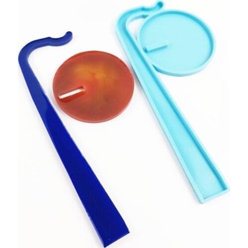 Key Hanging Hook Epoxy Resin Mold DIY Crafts Home Decorations Casting Tool Silicone Mould Soap Making