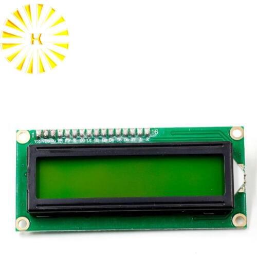 LCD1602 1602 LCD HD44780 Screen Character LCD Display Yellow Blacklight TFT 16X2 LCD Module DC 5V Connector