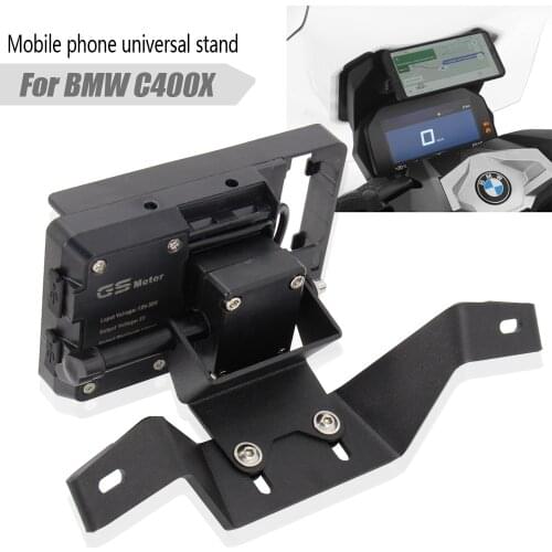 Motorcycle GPS Smart Phone C400X Navigation Mount Mounting Bracket Adapter Holder Universal mobile phone stand For BMW C400X