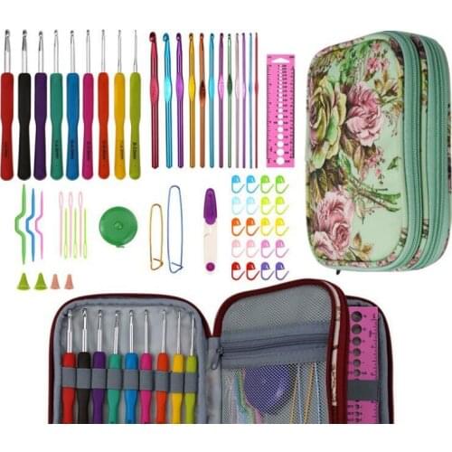 21pcs/set Crochet plus accessory kit knitting tools
