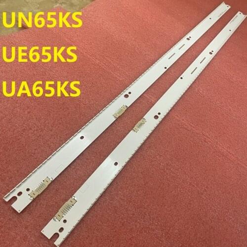 New 2pcs LED backlight strip for Samsung UE65KS7590 UE65KS7580 BN96-39351B 39350B 39379B 39380B UE65KS8500 UE65KS7080 UE65KS7005
