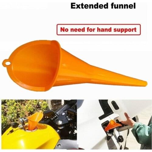 Plastic oil funnel Car Vehicle Motorcycle funnel engine Oil Water Fuel Gas Petrol Long Mouth Funnel