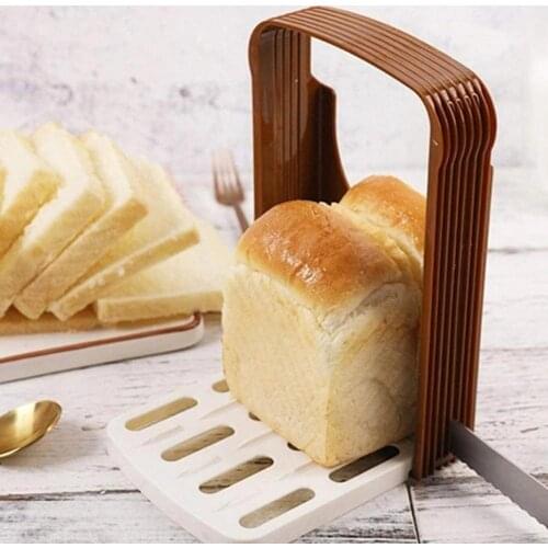 Rectangle Bread Slicer Cutter Mold Toast Loaf Cutting Pro Bread Slicer Cutter Mold Maker Slicing Guide Loaf Kitchen Tools Ship