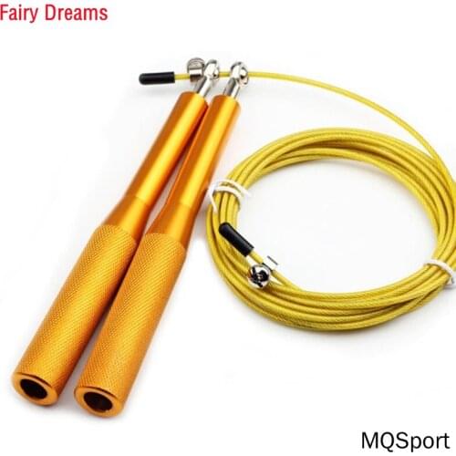 Adjustable Fitness 3m Skipping Rope Speed Jump Exercise Workout Boxing MMA Training Crossfit Men Women Kids Home Gym Equipment