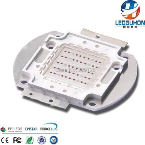 Red and blue light plant light LED integration module 50w cob light LED